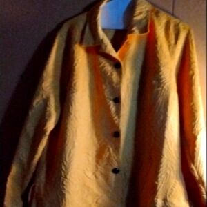 A mustard color c.l.o.t.h.e.s. jacket